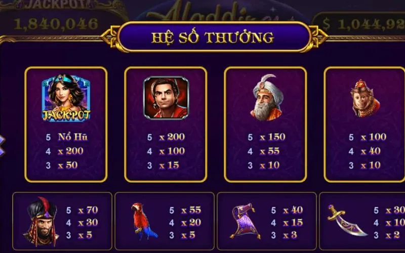 Aladdin Slots 789Club