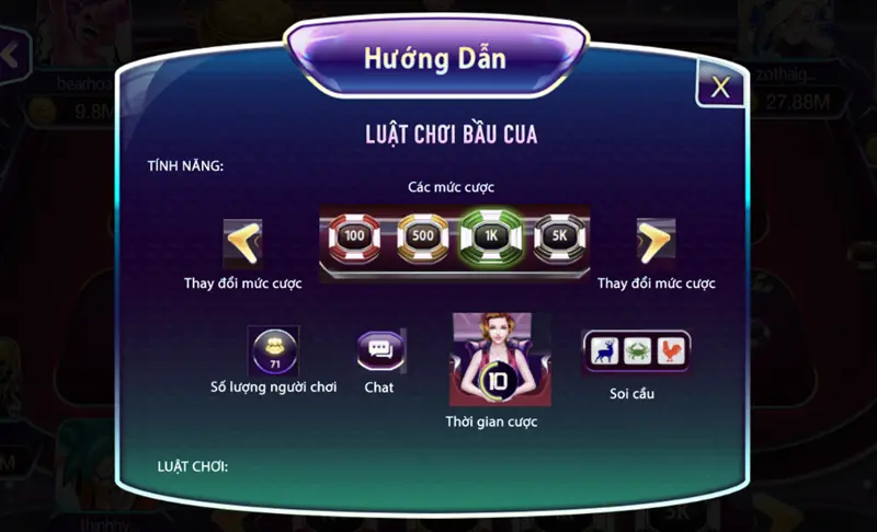 Hướng dẫn cách chơi Bầu Cua tại 789club dễ hiểu nhất