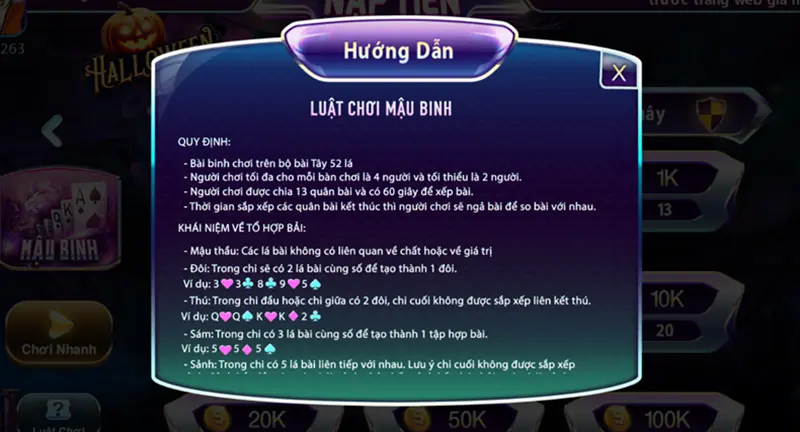 Hướng dẫn các bước tham gia vào game bài tại 789club