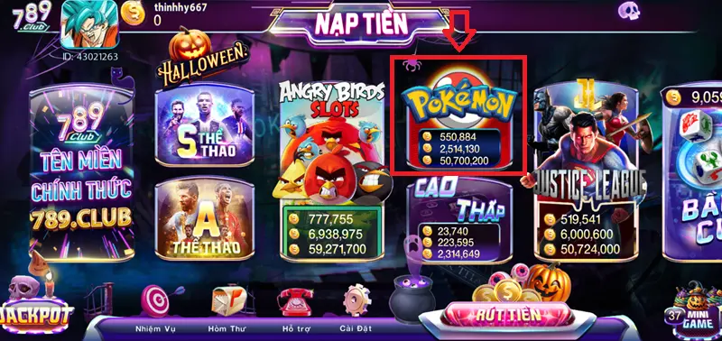 Giới thiệu Pokemon 789club