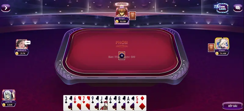 Quy tắc tính điểm trong Phỏm của 789club
