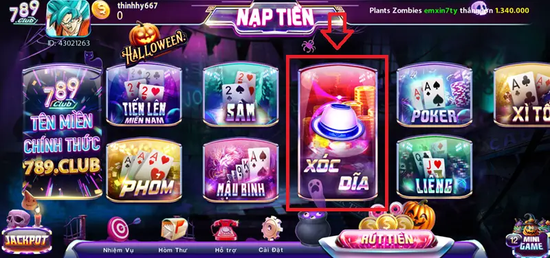 Về Xóc Đĩa 789club